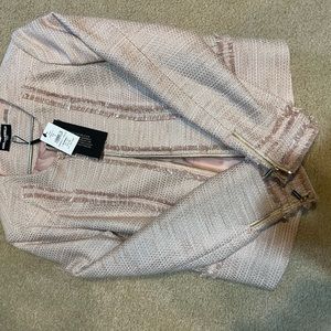 Karl Lagerfeld Paris pale pink blazer